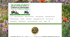 Desktop Screenshot of manshandentw.nl