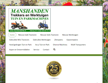 Tablet Screenshot of manshandentw.nl